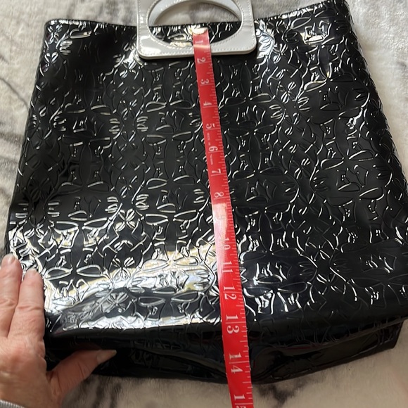NWOT Lancome Vinyl Bag - Picture 5 of 6
